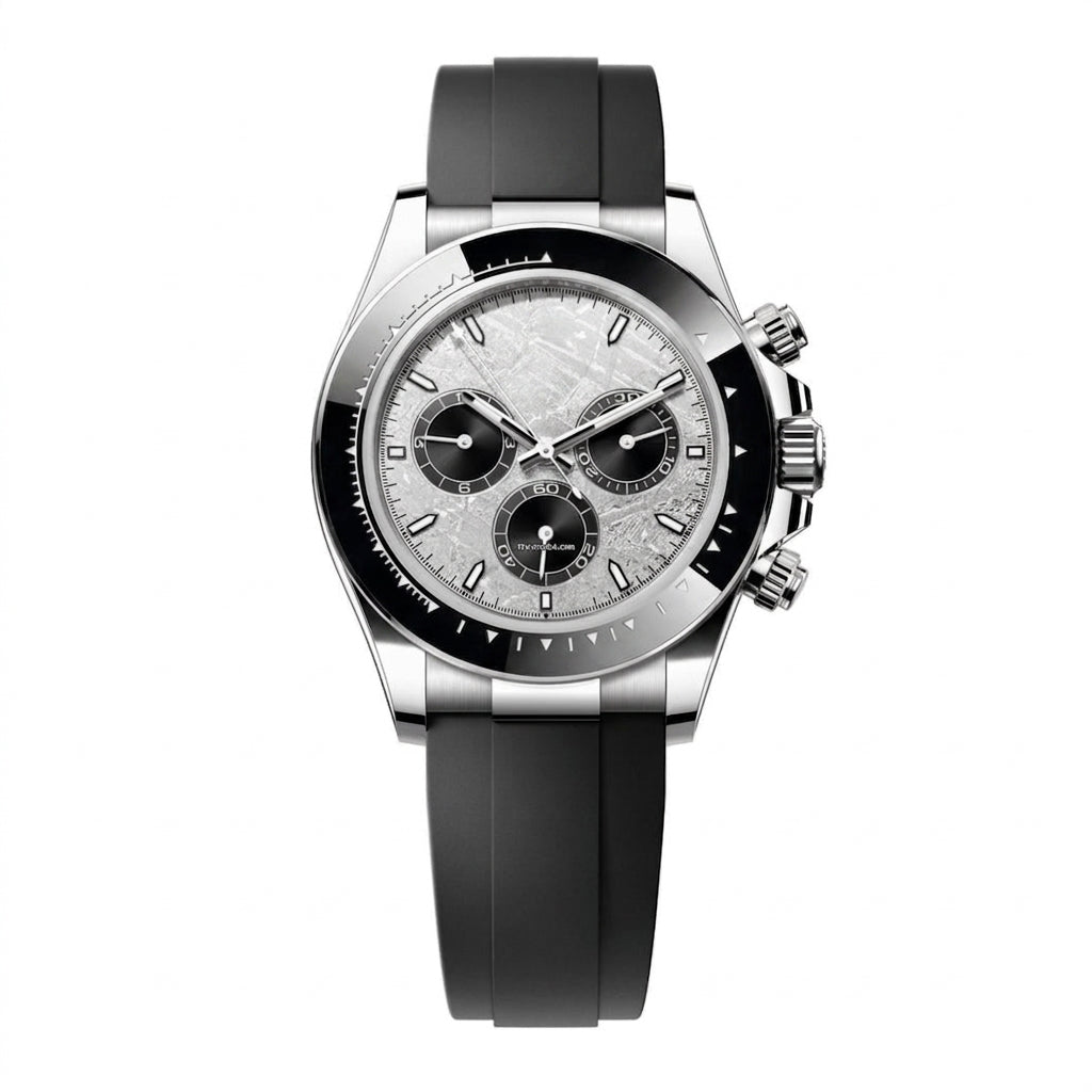 Professional Racing Chronograph Meteorite Dial 40mm Automatic Watch