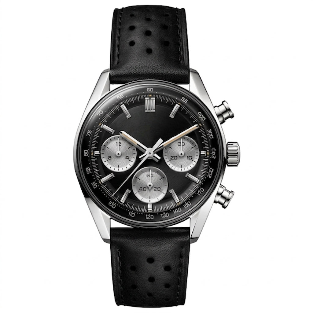 Luxury Chronograph Sport Watch Stainless Steel