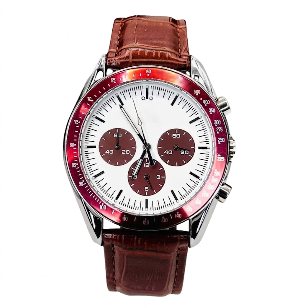 Professional Chronograph Watch White Dial Anniversary Edition