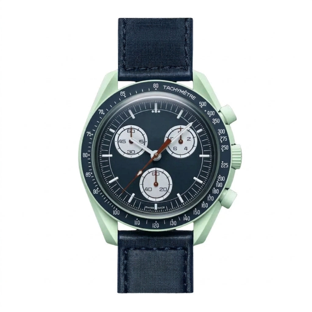 Sport Chronograph Watch Earth Mission Design