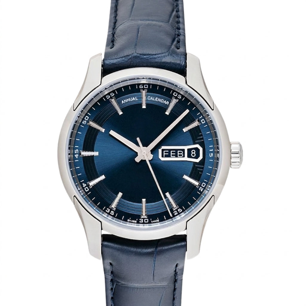 Elegant World Time Master Chronometer Dress Watch