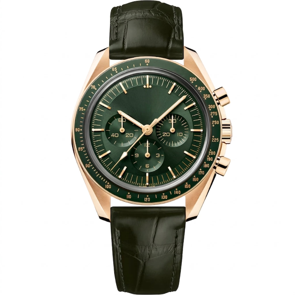 Professional Moonwatch Chronograph Manual Wind Watch